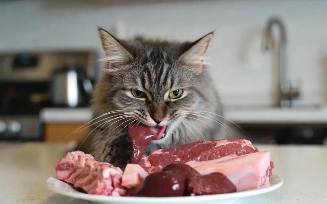 Rohfleischfütterung für Katzen